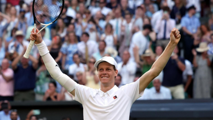   Jannik Sinner batió a Carlos Alcaraz y se quedó con su primer título de Wimbledon 