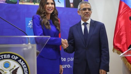  Ministro Cordero se reunió con secretaria de Seguridad de EEUU  