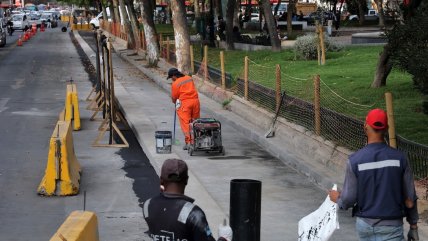   Ciclovía del Eje Alameda: Primer tramo estará listo en diciembre 