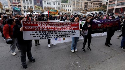   Comités de vivienda de Valparaíso protestaron afuera del Serviu 