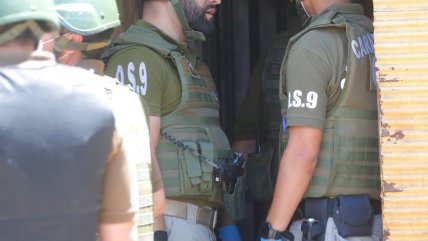   Megaoperativo en Rancagua: 25 domicilios allanados y 19 detenidos por narcotráfico 