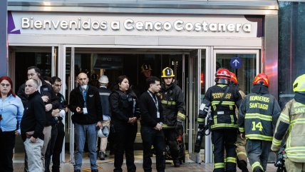   La emergencia en el Costanera Center tras incendio durante la madrugada 