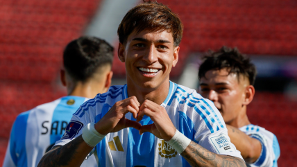  Maher Carrizo lideró con un doblete la goleada de Argentina ante Nigeria 