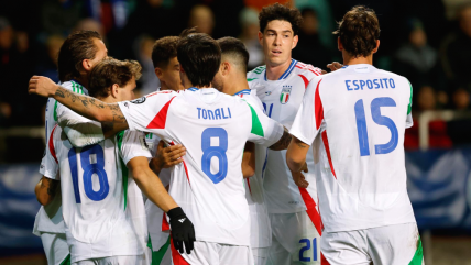   Italia se impuso a Estonia y afianzó su lugar como escolta de grupo en Clasificatorias 