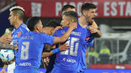   Di Yorio y Aránguiz comandaron la reacción de la U para el empate copero con Lanús 