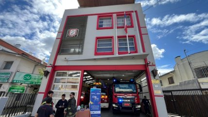   Cuartel de Bomberos luce una nueva cara gracias a voluntarios de Concepción 
