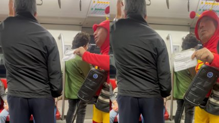   Alertan reaparición de 'El Chavo del 8' en el Metro: Ahora como 'El Chapulín Colorado' 