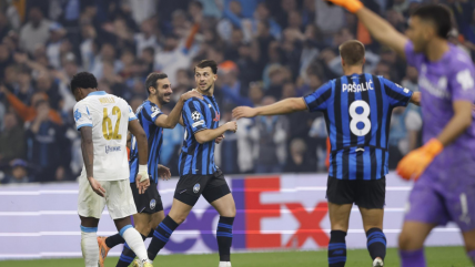   Atalanta se impuso con un controversial gol ante Marsella en la Champions 