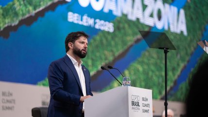  COP30: Boric criticó otra vez el negacionismo climático y las mentiras de Trump  