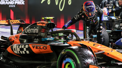   Las postales que dejó la lluviosa clasificatoria del Gran Premio de Las Vegas 