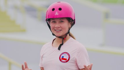   Solo 13 años: La skater Ignacia Muñoz suma un oro inédito en los Juegos Bolivarianos 