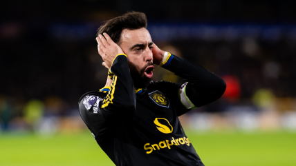   Doblete de Bruno Fernandes dio la victoria a Manchester United ante Wolverhampton 