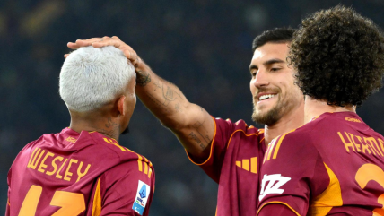   Roma logró un ajustado triunfo ante Como 1907 y sigue en la lucha por el liderato en la Serie A 