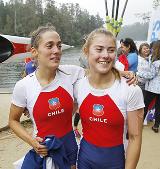 Melita Abraham y Josefa Vila