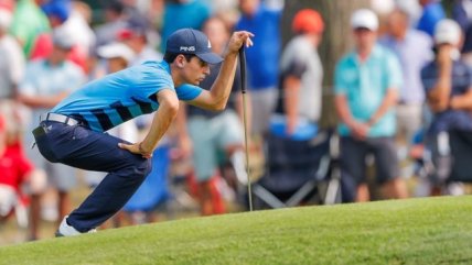Joaquín Niemann tuvo su mejor jornada y avanzó en el Wyndham Championship