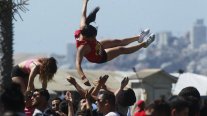 Decenas de cheerleaders mostraron su talento en Viña del Mar