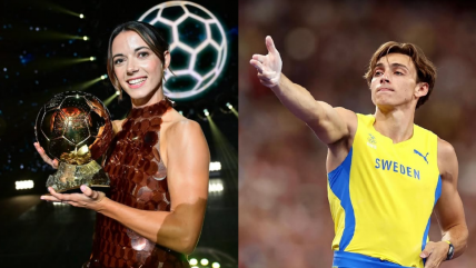   Armand Duplantis y Aitana Bonmatí fueron escogidos como los mejores deportistas europeos del 2025 