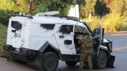   Encapuchados intentaron frenar desalojo de megatoma de San Antonio 