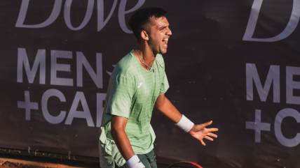   Barrios sufrió para vencer a Guido Justo e instalarse en semifianles de Concepción 