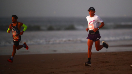   Hugo Catrileo se proclamó como ganador de Run and Sand 2026 