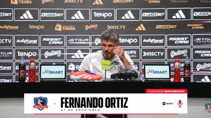   Fernando Ortiz: Todos juegan ante Colo Colo como una final 