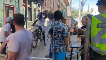   Vecinos protestaron contra el Valparaíso Cerro Abajo con una barricada 