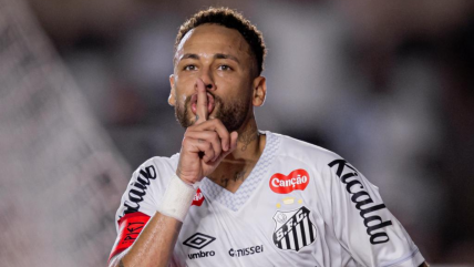   [VIDEO] Neymar anotó su primer gol del año y entró al Top 10 de artilleros históricos de Santos 