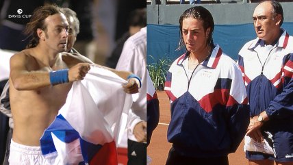   La Copa Davis compartió imágenes inéditas de Massú: 