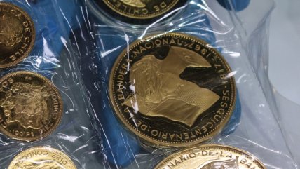   Incautan monedas de oro a banda criminal que lavaba dinero 