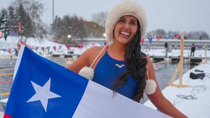  Bárbara Hernández ganó dos medallas para Chile en el Mundial de Natación de Aguas Gélidas 