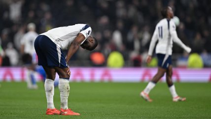   Tottenham cayó ante Crystal Palace y sumó su quinta derrota consecutiva en la Premier 
