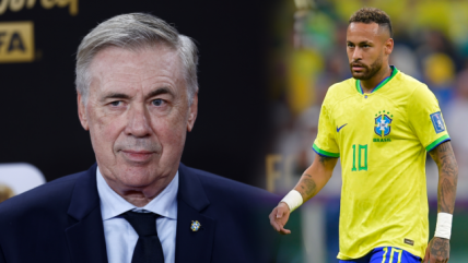   Neymar sigue esperanzado en ser convocado por Ancelotti para el Mundial 