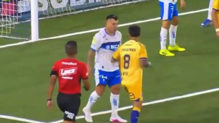   Villalpando recibió dos fechas de castigo por su agresión a Medel e insulto al árbitro 