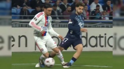   [VIDEO] Europa League: El pisotón de Tagliafico ante Celta de Vigo que el VAR no revisó 