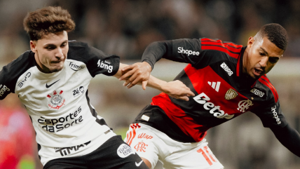   Flamengo sopesó la ausencia de Erick Pulgar con un empate frente a Corinthians 