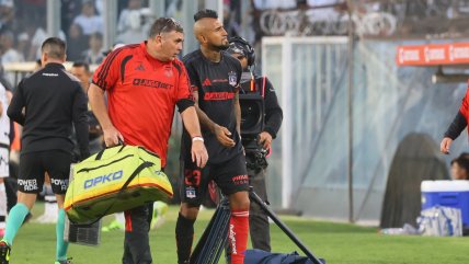   Arturo Vidal se perderá duelo ante Deportes Concepción por precaución 