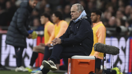   Bielsa lamentó el empate de Uruguay en Wembley: 