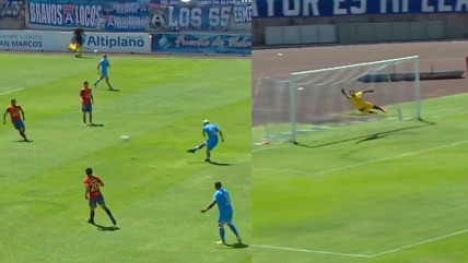   [VIDEO] El enorme golazo que abrió la cuenta para San Marcos ante U. Española 