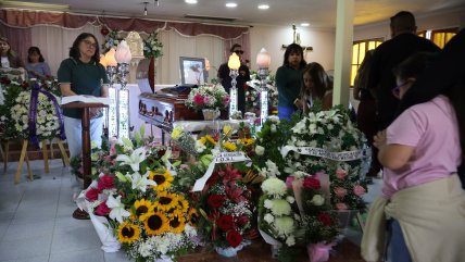   Calama despidió a inspectora con un multitudinario cortejo: 