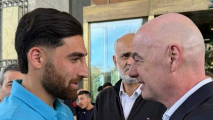   Infantino aseguró la participación de Irán en el Mundial: 