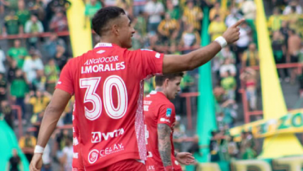   [VIDEO] Iván Morales frenó su sequía de más de cinco meses con gol ante Aldosivi 
