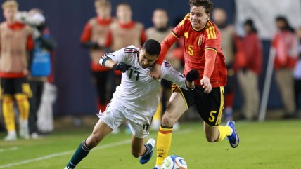   México y Bélgica protagonizaron intenso empate en Estados Unidos 