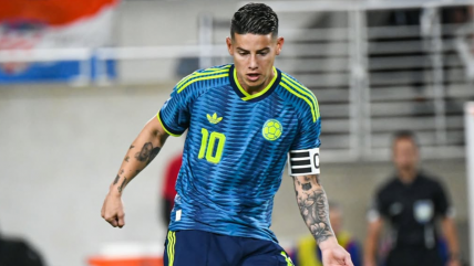   James Rodríguez evolucionó favorablemente tras 72 horas hospitalizado en EE.UU 